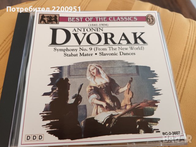 ANTONIN DVORJAK, снимка 1 - CD дискове - 43106611