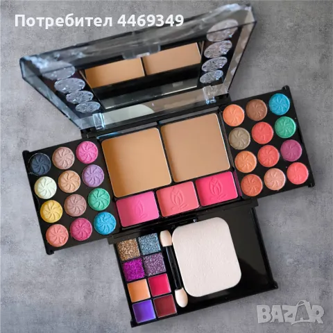 Различни палитри с гримове , снимка 8 - Козметика за лице - 50239749