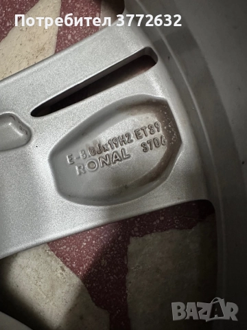 Оригинални джанти ауди, снимка 6 - Гуми и джанти - 51945713