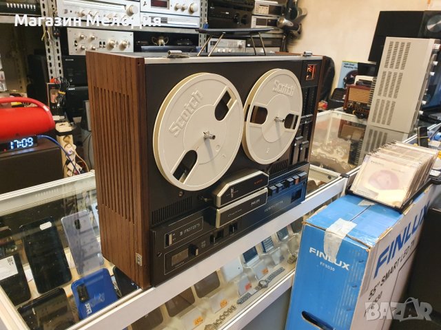 Ролков магнетофон Philips N4415 В отлично техническо и визуално състояние., снимка 3 - Декове - 38610542