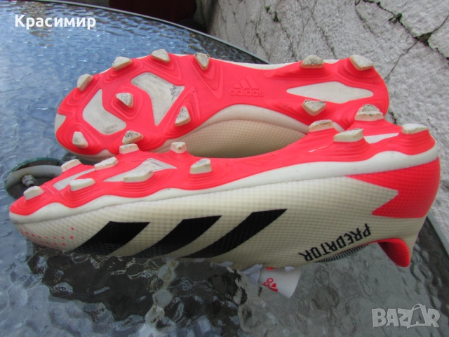Мъжки футболни обувки Аdidas Predator 20.4 FxG, снимка 14 - Футбол - 51883591