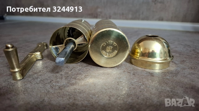 Албанска месингова мелничка , снимка 6 - Аксесоари за кухня - 52913206