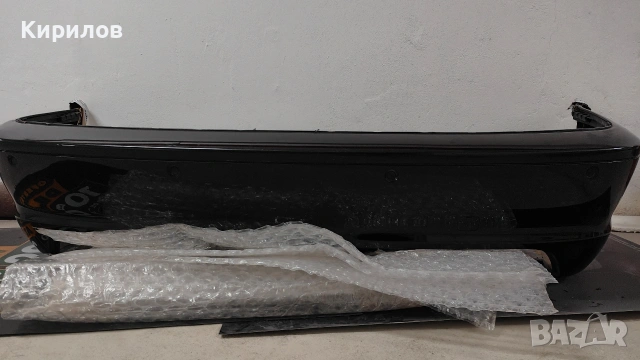 Оригинална пълна М задна броня БМВ BMW M Technik E46, е46 черна парт номер 51127893069, снимка 7 - Аксесоари и консумативи - 53079402