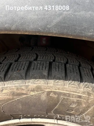 Джанти с зимни гуми 15-ки от зафира , снимка 5 - Гуми и джанти - 49495581