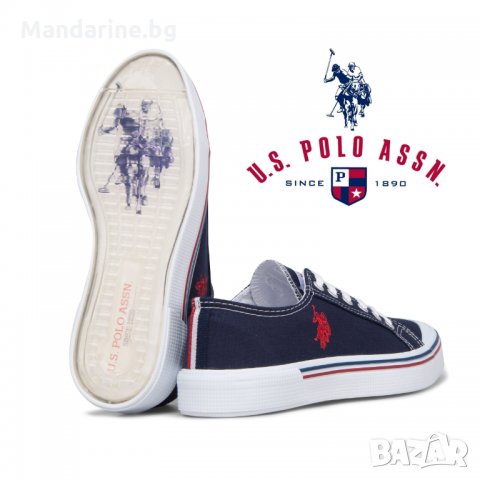 ПРОМО 🍊 U.S. POLO ASSN. № 43 🍊 Ежедневни мъжки обувки с релефно лого нови с кутия, снимка 9 - Спортно елегантни обувки - 26658580