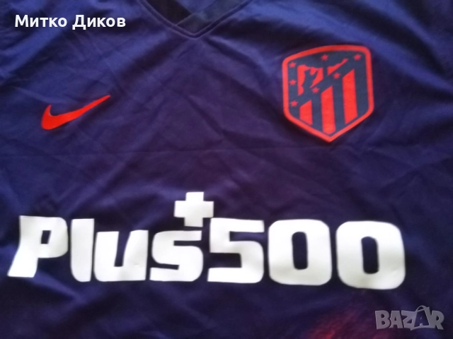 Атлетико Мадрид футболна тениска Найк размер М като нова , снимка 4 - Футбол - 51514698