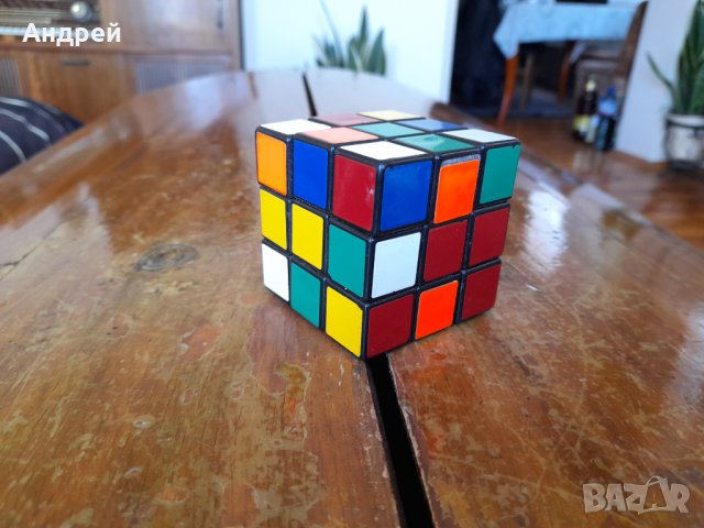 Старо кубче,куб на Рубик,Rubik, снимка 3 - Други ценни предмети - 40400899