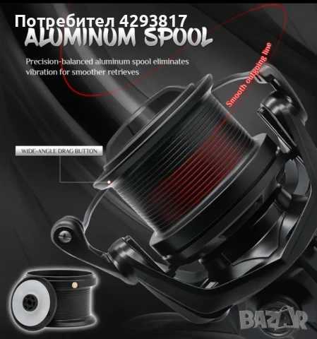 Риболовни макари 10 000 -14 000, снимка 3 - Макари - 47895745