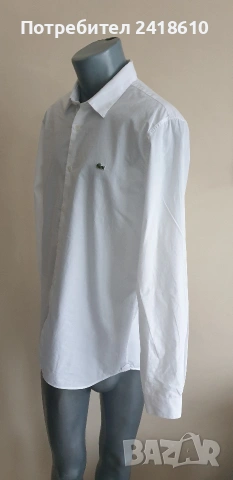 Lacoste Slim Fit Mens Size - 41 /16/ M НОВО! ОРИГИНАЛ! Мъжка Риза!, снимка 7 - Ризи - 53601328