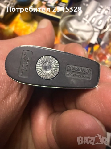 винтидж запалка Ronson, снимка 3 - Запалки - 53227681