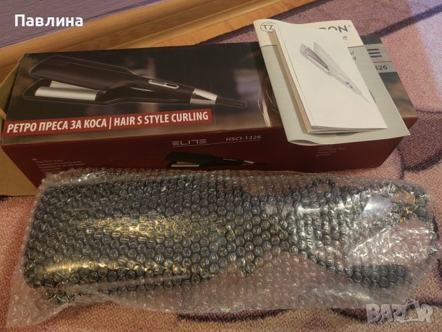 Ретро преса Elite, снимка 3 - Преси за коса - 43439250