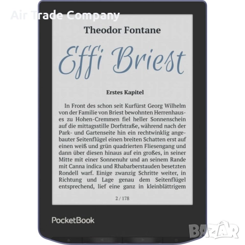 Електронен четец PocketBook Verse Pro Color, 16GB, лилав – PB634K3-6-WW-B