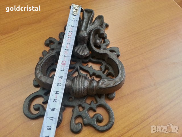 Хлопка за врата  мандало чукало за порта входна врата, снимка 5 - Антикварни и старинни предмети - 36680351