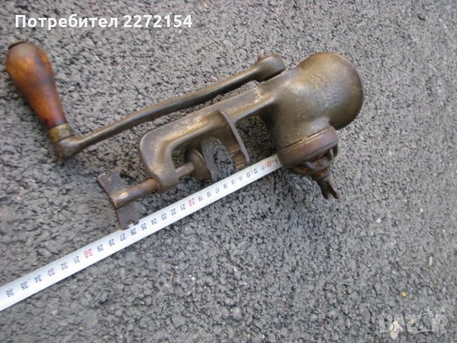 Американска месомелачка-19 век, снимка 8 - Антикварни и старинни предмети - 28644256