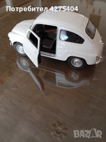 Колекционерска,метална количка welly,seat 600, снимка 2 - Колекции - 51107492