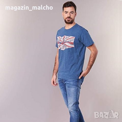 МЪЖКА ТЕНИСКА – PEPE JEANS; размер: S, снимка 2 - Тениски - 32250063