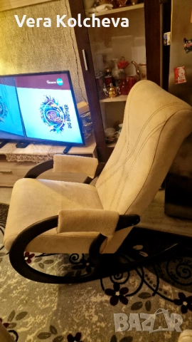 Люлеещ се стол с масичка, снимка 4 - Столове - 52380940