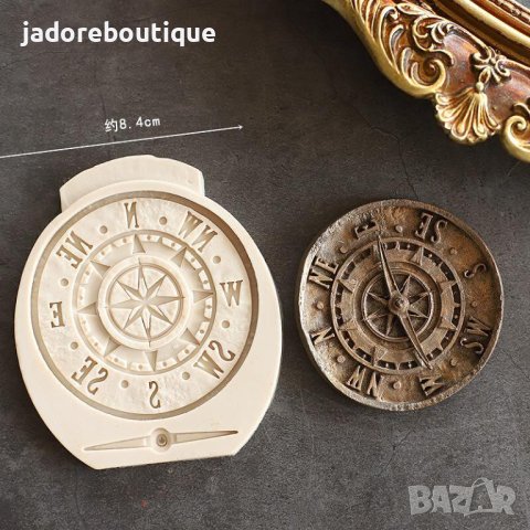 Силиконов молд Голям компас, снимка 1