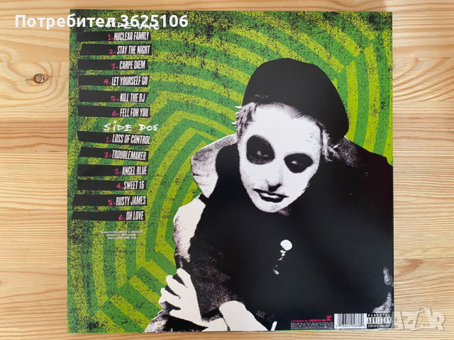 Green Day – ¡Uno! Грамофонна плоча, снимка 2 - Грамофонни плочи - 44921842