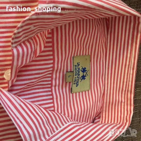 Мъжка риза La Martina, размер L, снимка 8 - Ризи - 28897516