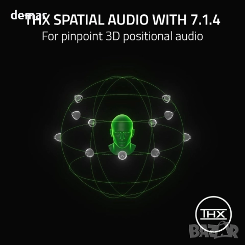 Razer BlackShark V3,Безжични слушалки,TriForce 50 мм драйвери,FPS, снимка 7 - Bluetooth слушалки - 51876297