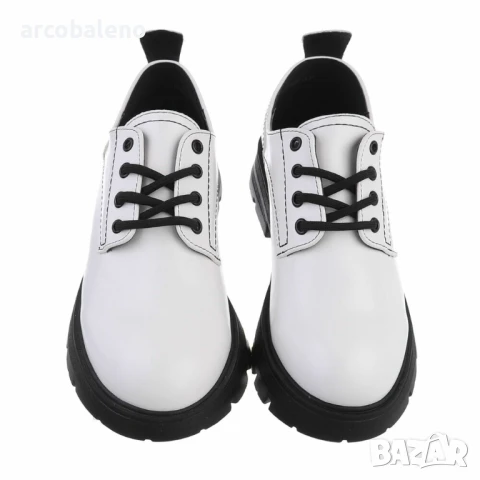 Дамски обувки с връзки, 2цвята , снимка 9 - Дамски ежедневни обувки - 51370990