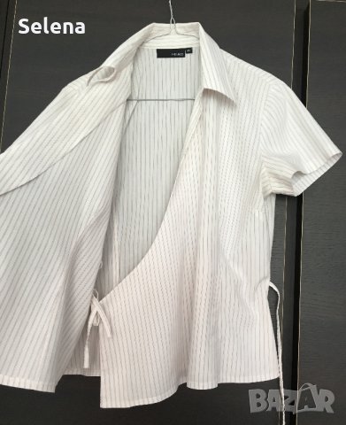 елегантна дамска риза Hannes с прихлупване, снимка 3 - Ризи - 26258097