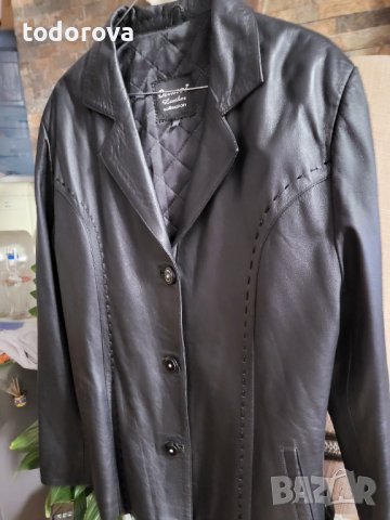 Женско кожено сако, снимка 3 - Сака - 43747281