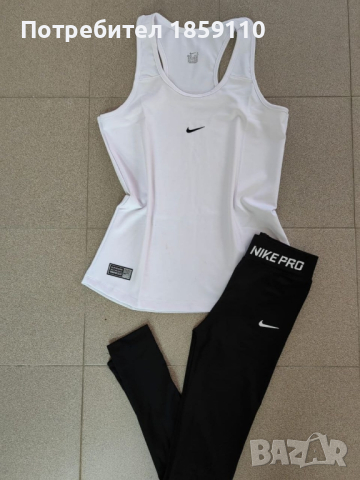 Дамски екипи Nike Pro -  различни цветове - 55 лв., снимка 5 - Спортни екипи - 44894672