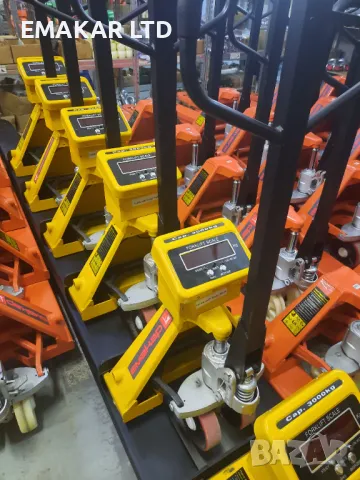 ЧИСТО НОВИ палетни колички 3000kg, снимка 5 - Други машини и части - 49822161