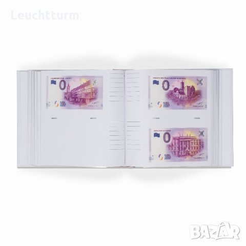  Албум за 200 броя банкноти " евро сувенирни ", снимка 4 - Нумизматика и бонистика - 33415770