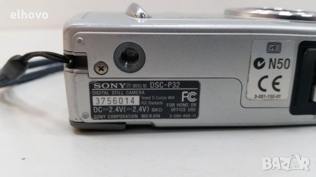 Фотоапарат Sony DSC-P32, снимка 3 - Фотоапарати - 26977364