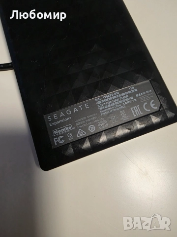 Външен хард диск Seagate Expansion Portable 1TB, 2.5", USB 3.0, Черен , снимка 2 - Твърди дискове - 52796148