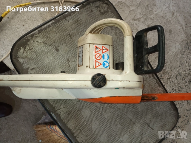 резачка Stihl електрическа. , снимка 8 - Градинска техника - 52654796