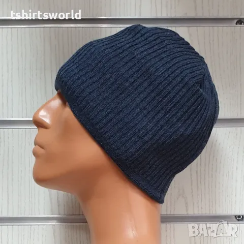 Нова мъжка зимна шапка MAREX в тъмносин цвят, снимка 3 - Шапки - 47937034