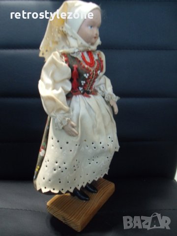 № 7264 стара кукла   - височина 25 см  , снимка 4 - Други ценни предмети - 43064184