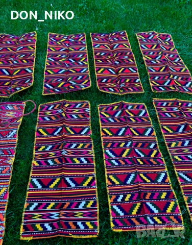 Вълнени родопски Престилки 10 бройки, снимка 2 - Антикварни и старинни предмети - 51351979