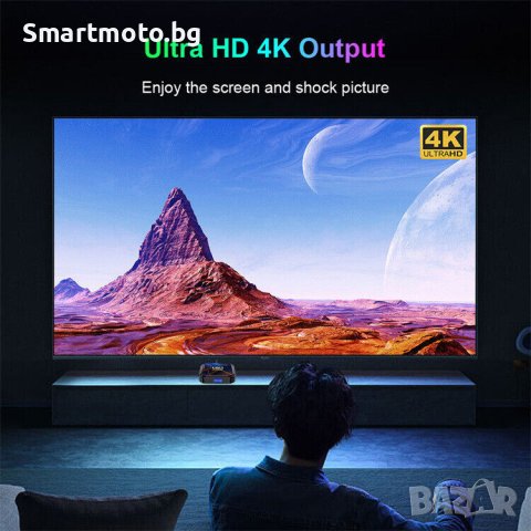 Тв Бокс HK1 RBOX K8S Андроид 13 TV BOX RK3528 2.4G 5G WIFI BT5.0 8K , снимка 9 - Приемници и антени - 43526878