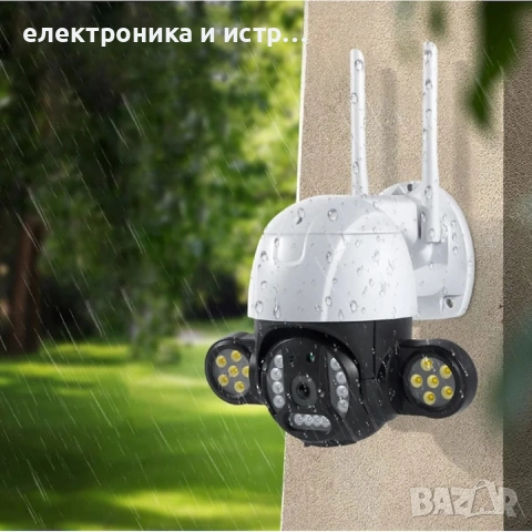Камера за външно наблюдение 5MP с приложение icsee 