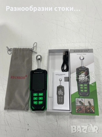 Безконтактен влагомер за стени и дърво RDINSCOS MT36