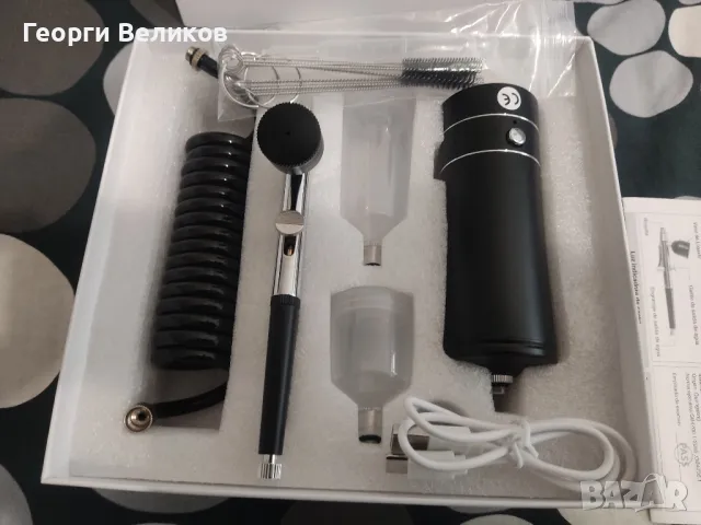 Аерограф на батерия, снимка 3 - Други инструменти - 49698346