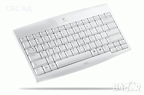 Logitech Cordless Keyboard for Wii 920-000938 Wireless Italian, снимка 2 - Клавиатури и мишки - 28194238