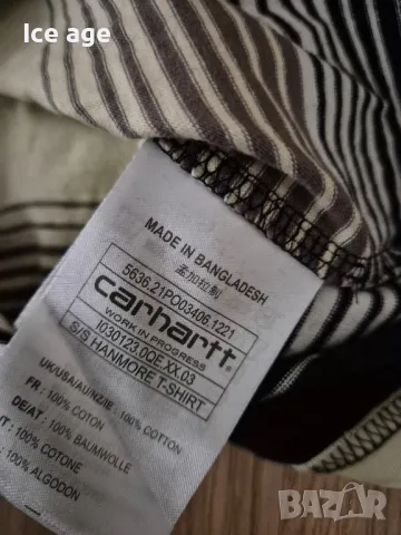 Carhartt мъжка блуза с къс ръкав размер Л , снимка 6 - Тениски - 49868281