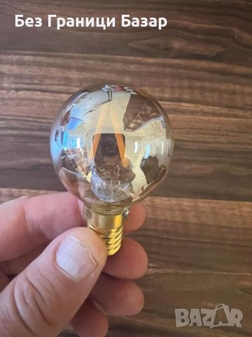 Нов комплект 2 броя LED Крушки E14 Топло Бяла 1.5W Винтидж Декоративна , снимка 7 - Крушки - 43377744