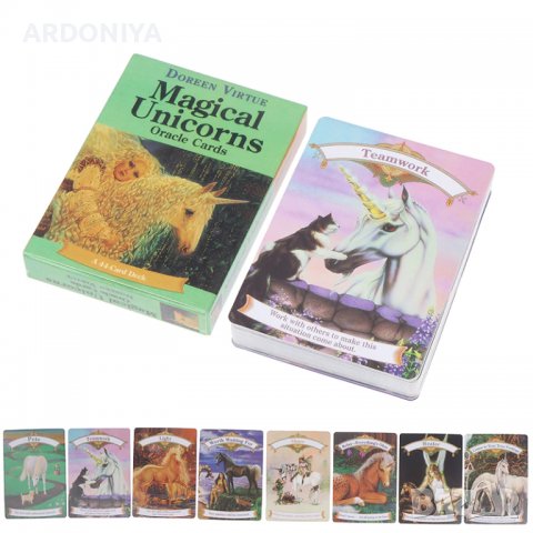 Magical Unicorn Oracle – карти оракул на Дорийн Върчу, снимка 10 - Други игри - 37637192