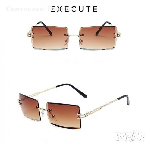 Слънчеви Очила Кафяв Нюанс , снимка 5 - Слънчеви и диоптрични очила - 35449751