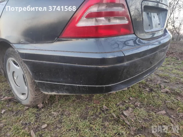 задна броня mercedes c-class w203, снимка 3 - Части - 48619058