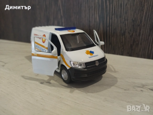Метална количка Volkswagen Transporter V6 !!!, снимка 2 - Колекции - 53212946