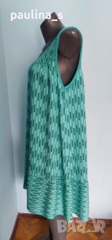 Два броя / Летни рокли от текстил и дантела / голям размер , снимка 5 - Рокли - 36845663