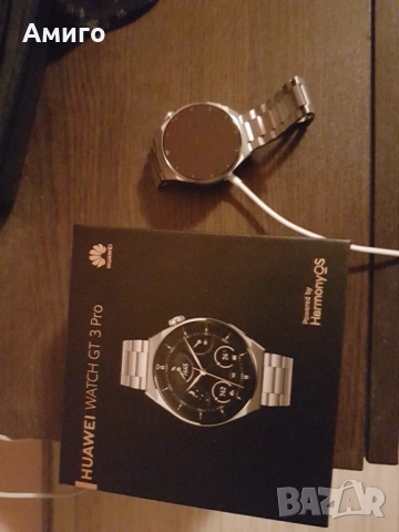 Смарт часовник Huawei Watch GT 3 Pro Titanium, снимка 4 - Мъжки - 52916060